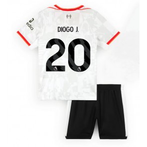 Liverpool Diogo Jota #20 Tredje Kläder Barn 2024-25 Kortärmad (+ Korta byxor)